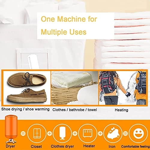 Portable Electric Clothes Dryer - 10 Kilograms 900W