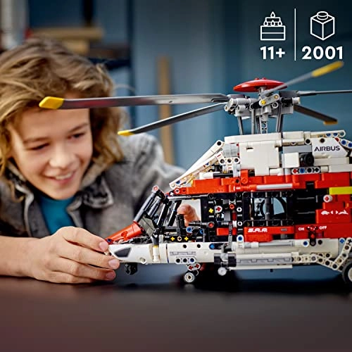 Technic Airbus H175 Rescue Helicopter (42145) - Motorized 11+