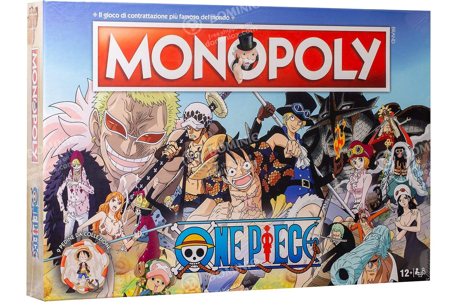 Winning Moves Monopoly One Piece: Italian Edition