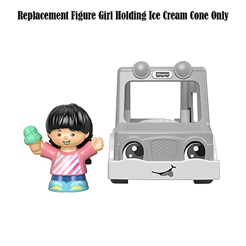 Little People Share A Treat Ice Cream Truck - Girl Holding Ice Cream Cone (GGT35)
