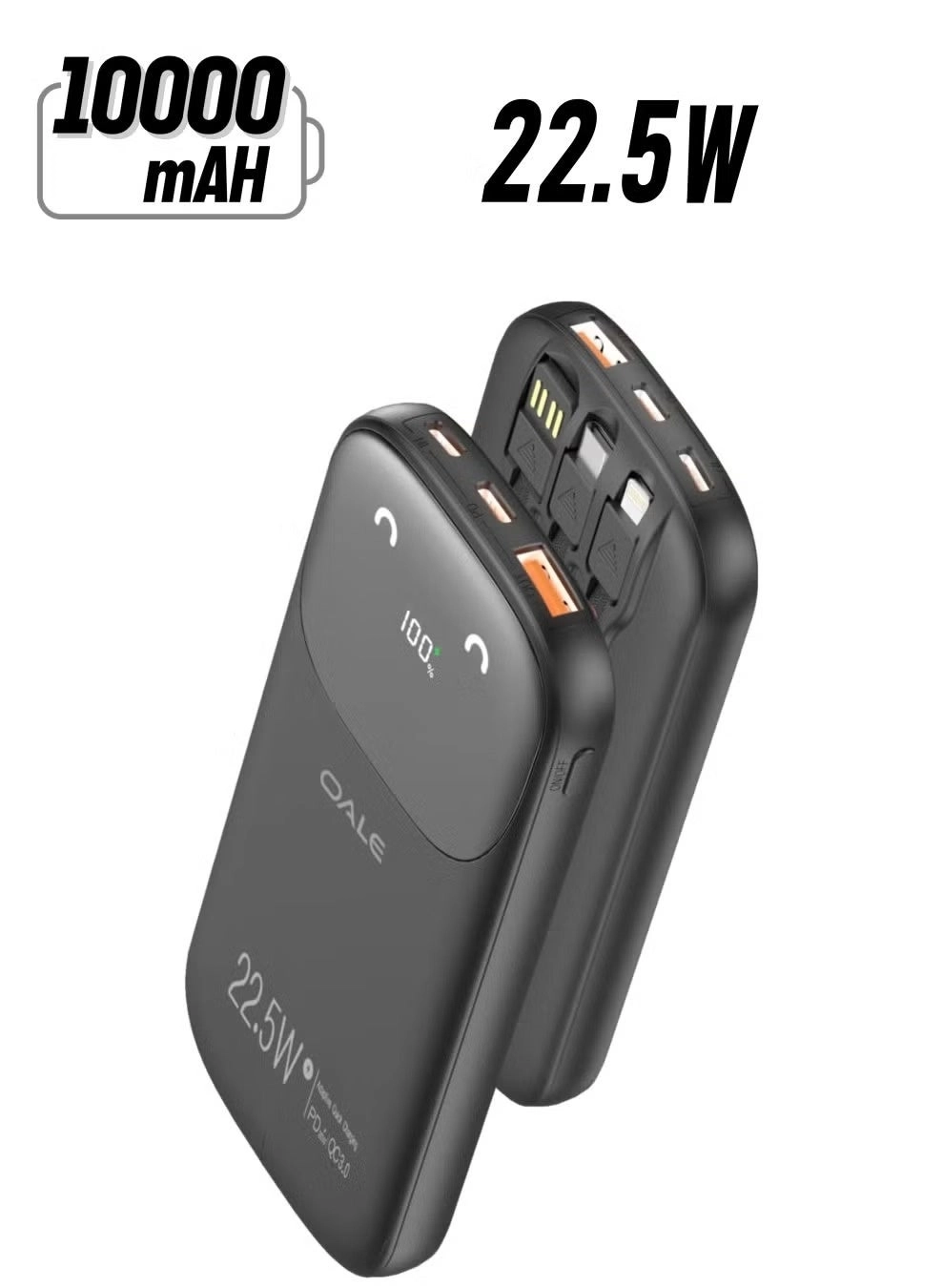 Power Bank - 10000mAh 22.5W