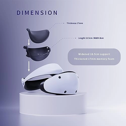 Head Strap Cushion Pad for PlayStation VR2 - Breathable Replacement