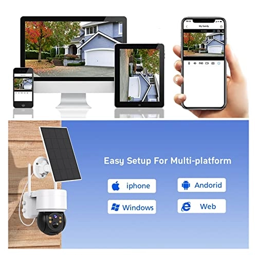 Solar Security Camera 1080P