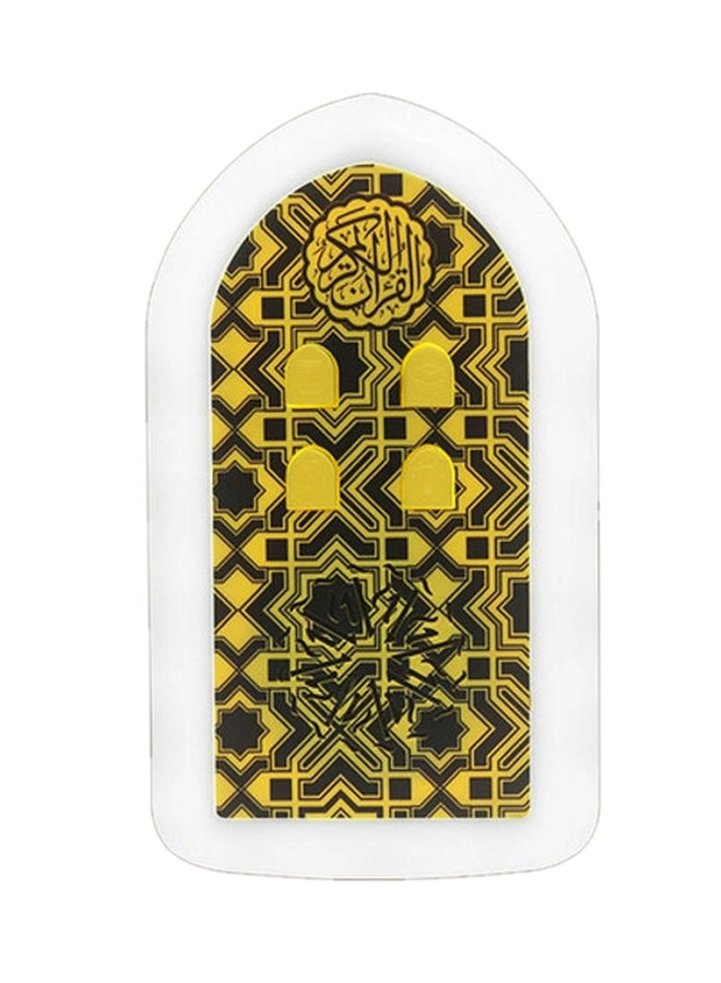 ACHAS Mini Night Lamp Quran Speaker - Yellow