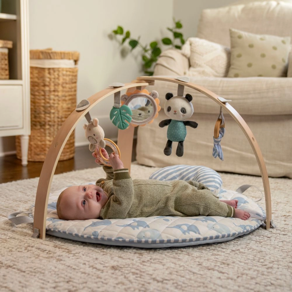 Every Season Plush Lambswool Play Gym - 0 months