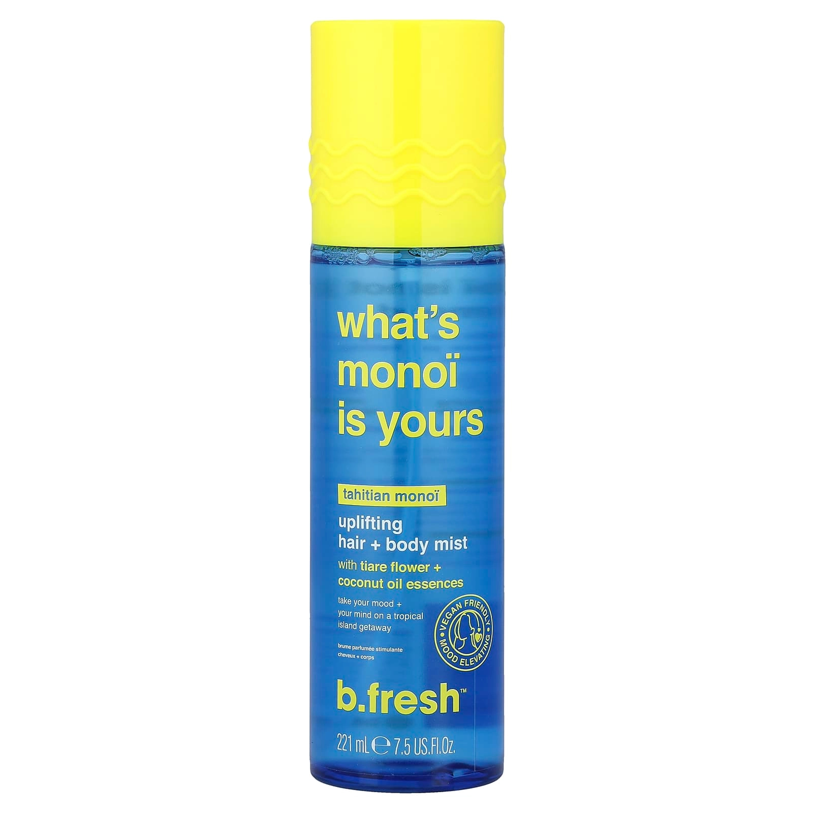 b.fresh What's Monoi Is Yours Uplifting Hair + Body Mist - 7.5 fl oz (221 ml) Tahitian Monoi