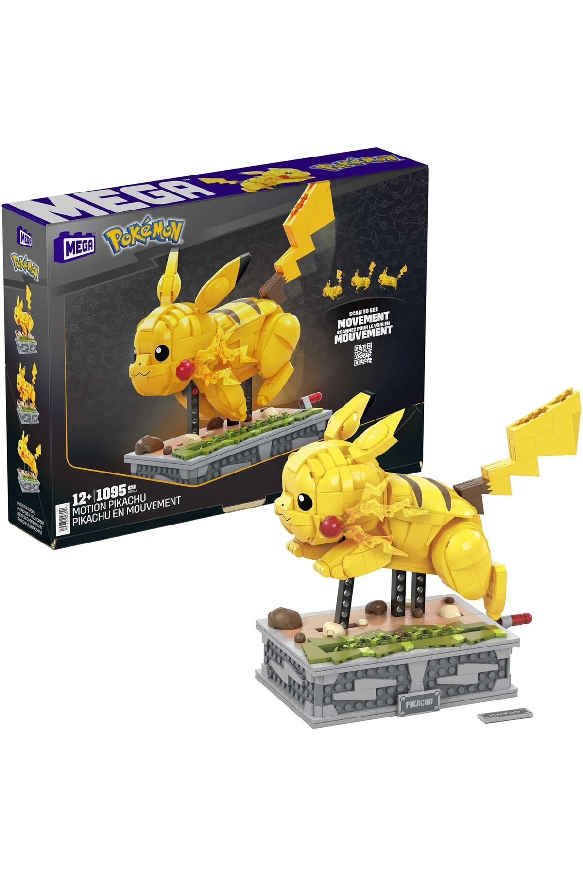 COLOR LAND CHILDRENS TOYS CENTER LLC Pikachu Mechanized Building Set - 1095 pcs