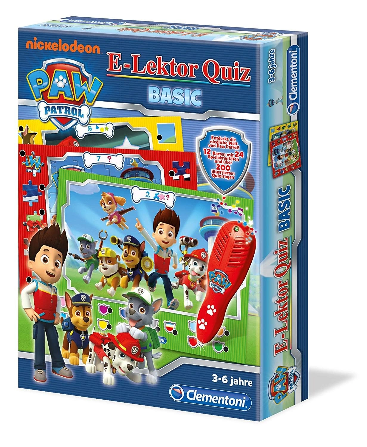 Clementoni E-Lektor Quiz Basic Paw Patrol - 3-6 Years 1 pieces