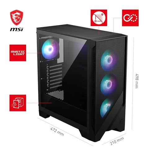 MAG FORGE 320R AIRFLOW - Tempered Glass Window Mid-Tower ATX