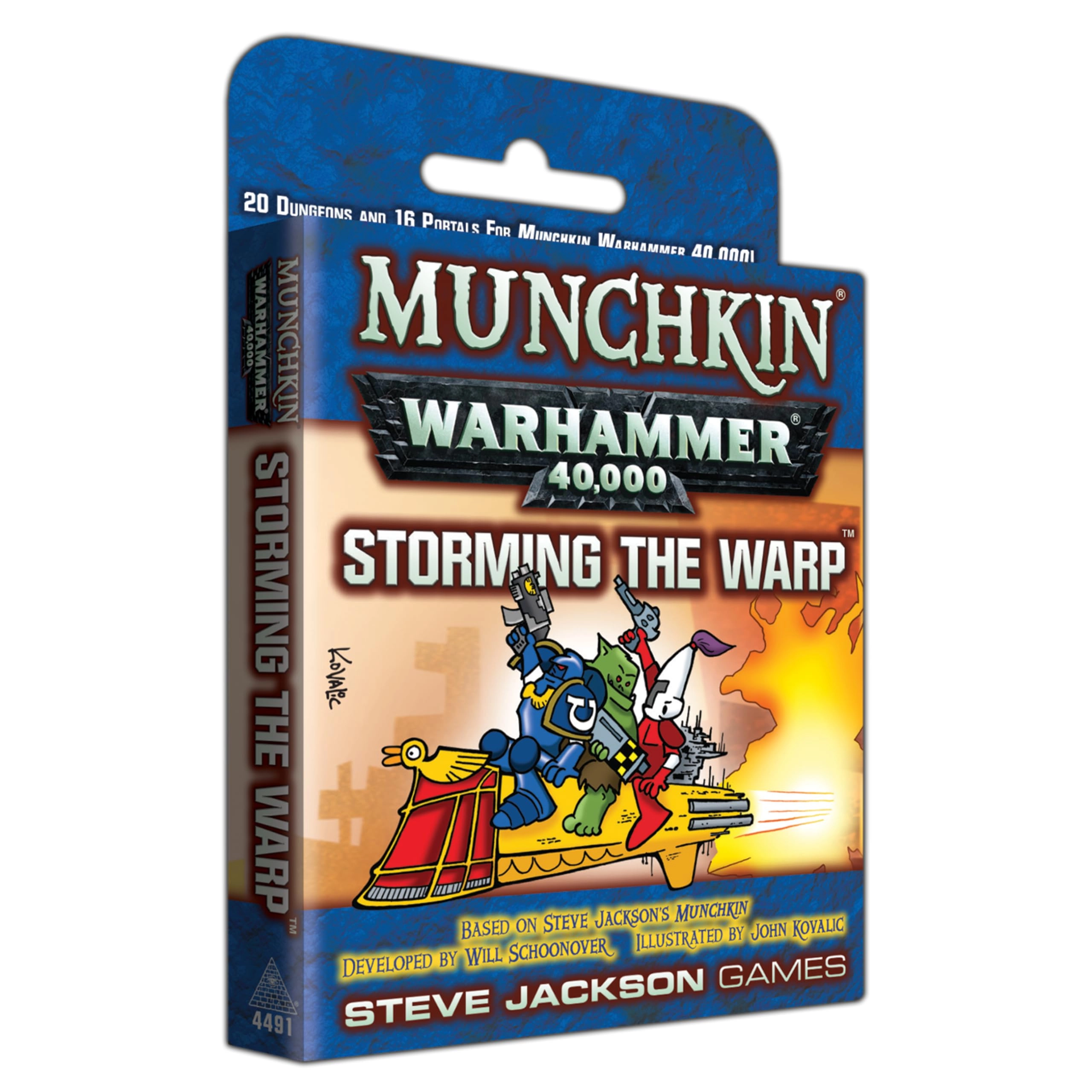 STEVE JACKSON GAMES Munchkin Warhammer 40,000: Storming The Warp