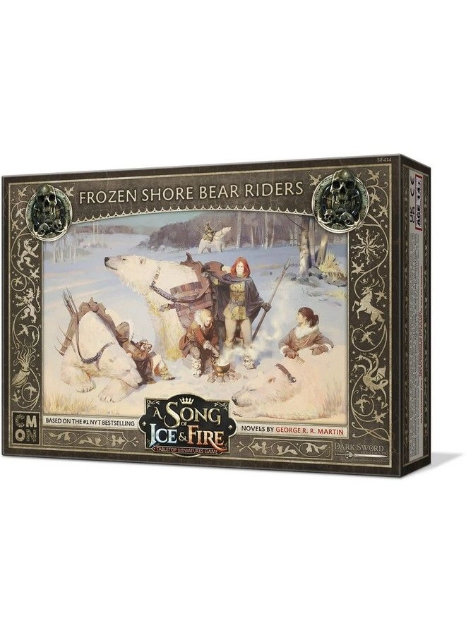 CMON A Song Of Ice And Fire Tabletop Miniatures Game: Frozen Shore Bear Riders Unit Box