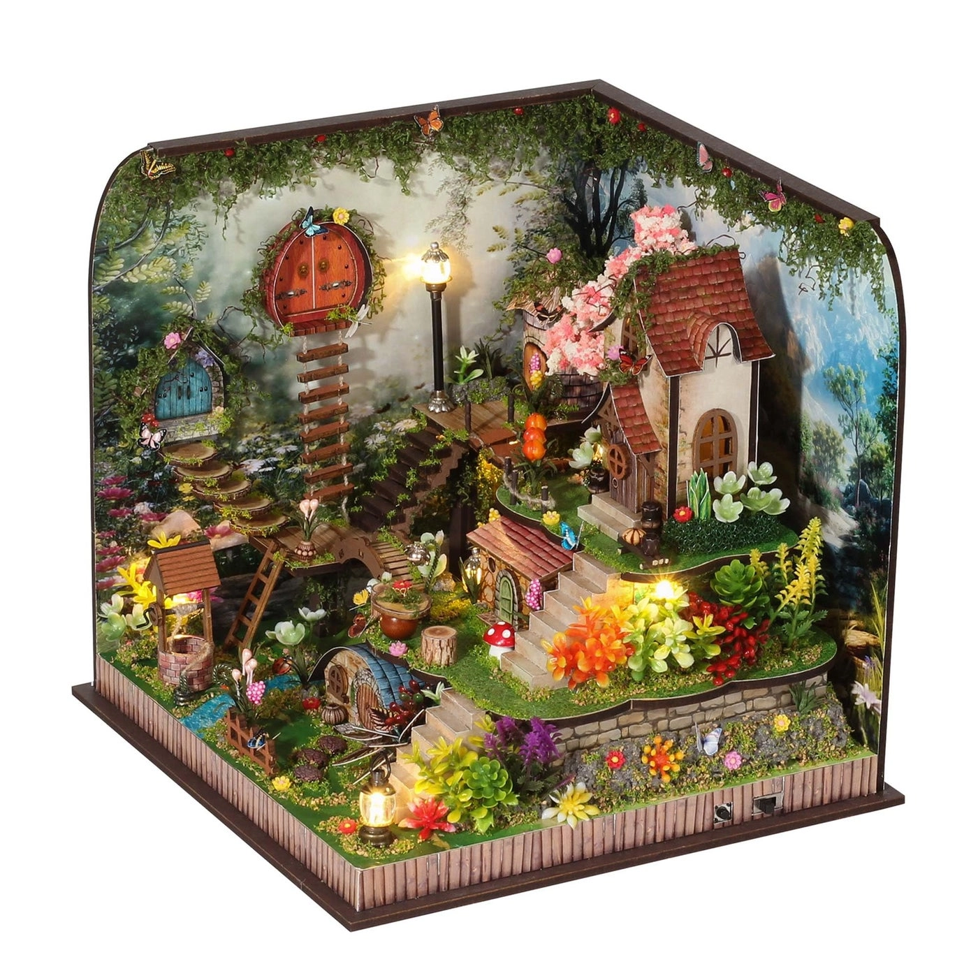 DIY Miniature House Kit - Whispering Woods