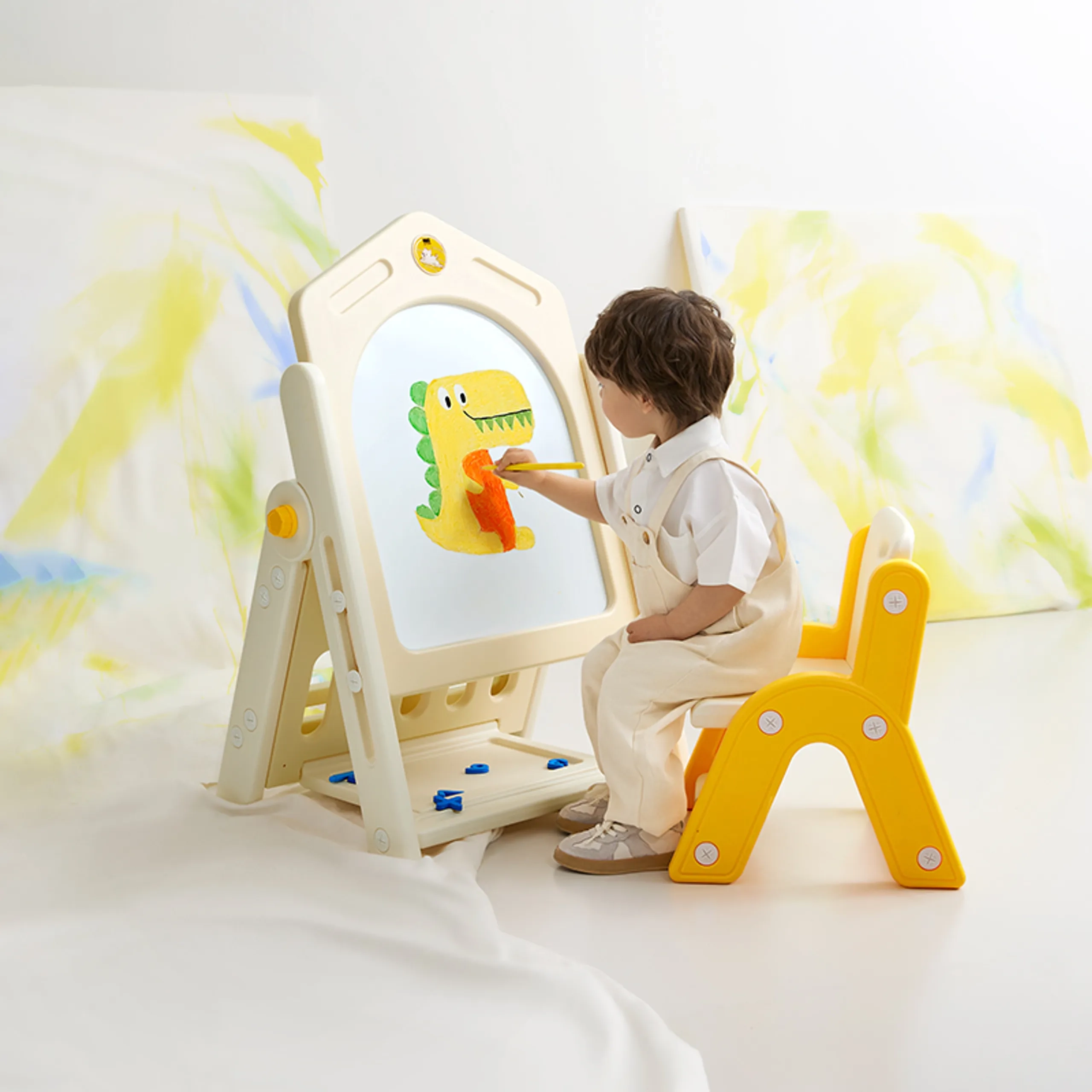 Kids Magnetic Drawing Board - Suitable for 3 years and above