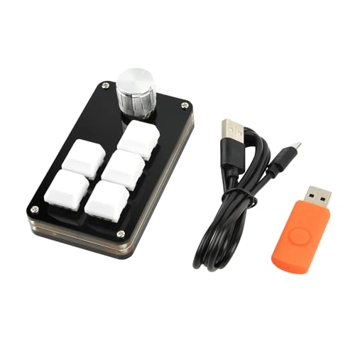 5 Keys RGB Programmable Keyboard - Wired