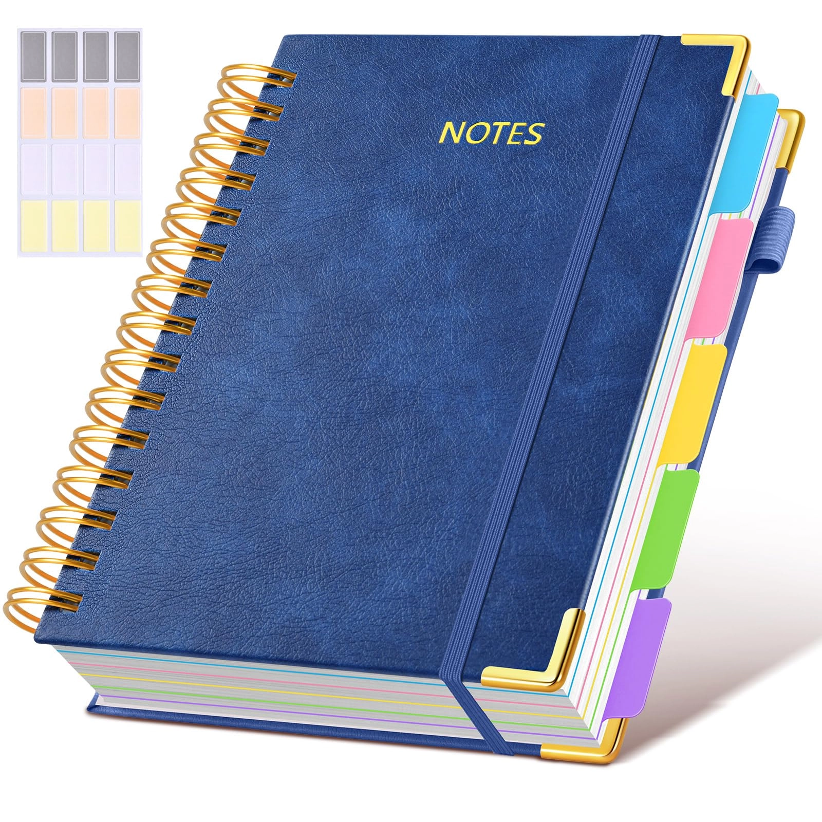 Hardcover Spiral Notebook A5 Spiral - Lined 300 Pages