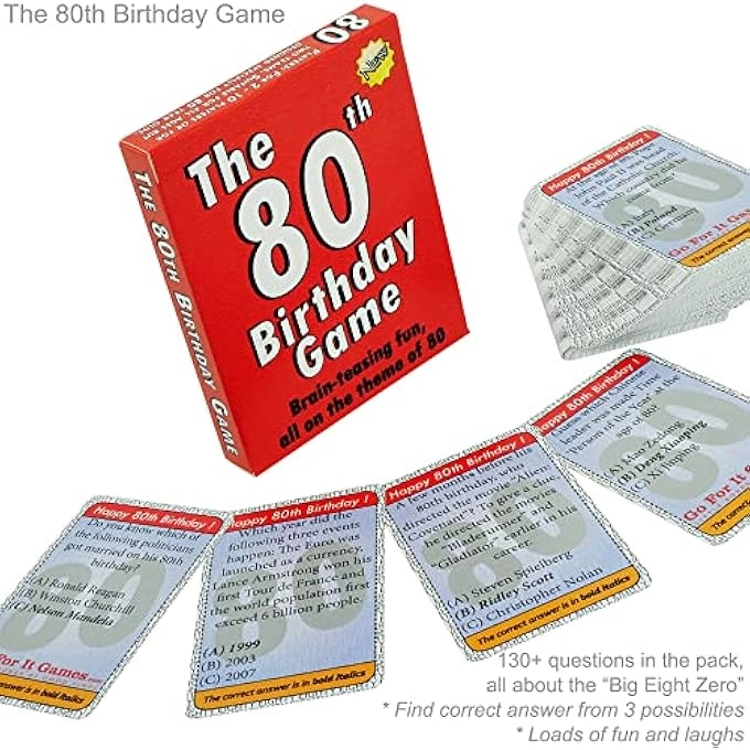 THE 80TH BIRTHDAY GAME