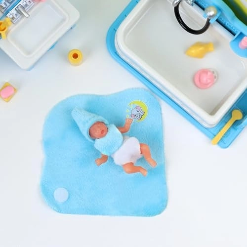 Baby Doll - 3 Inch Silicone Sleeping