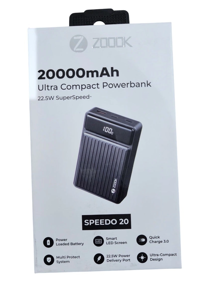 Power Bank - 20000mAh 22.5W