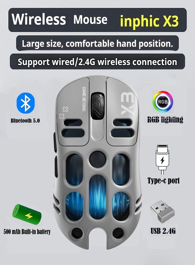 X3 Tri-Mode Gaming Mouse - Wireless