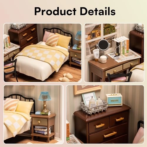 Miniature House Kit - Sweet Dream Bedroom