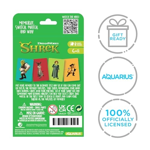 Shrek Memory Master - Card Game