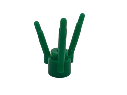 Clamping Blocks - 12 pcs White / Light Green Stem Flower