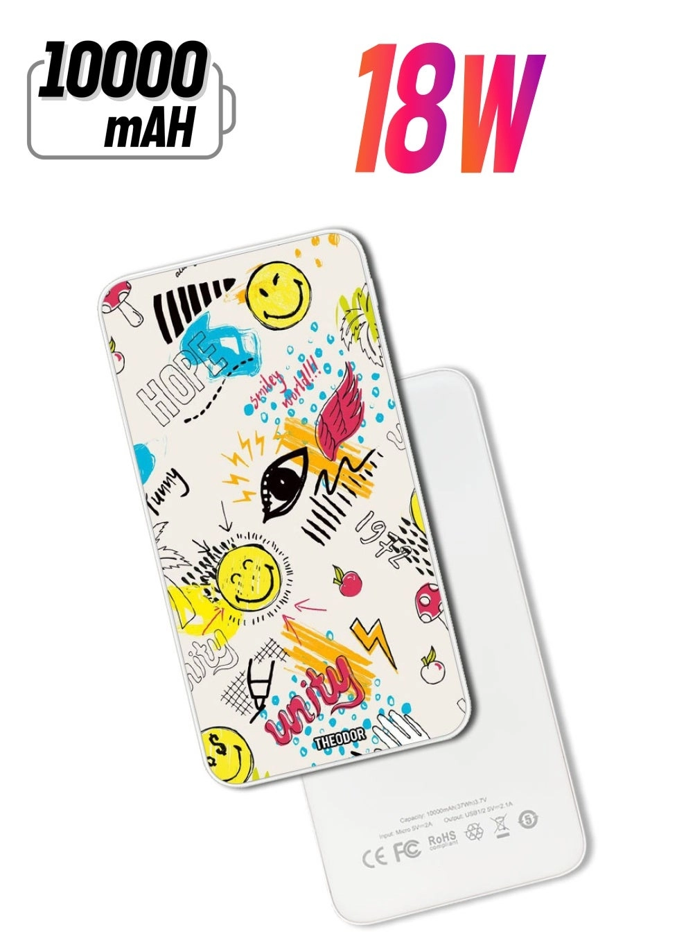 EX_PPBA656 - 10000 mAh Quick Charging 3.0