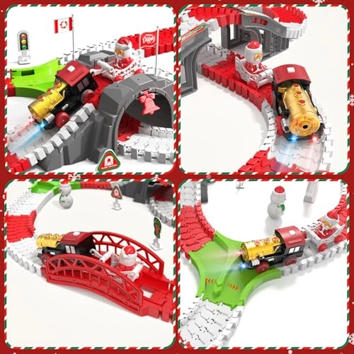 Christmas Track Toy Set - 262 PCS