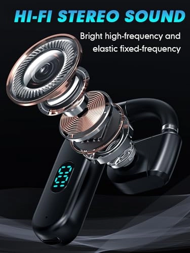 Open-Ear Bluetooth Bone Conduction Sport Headphones - Wireless Headphone