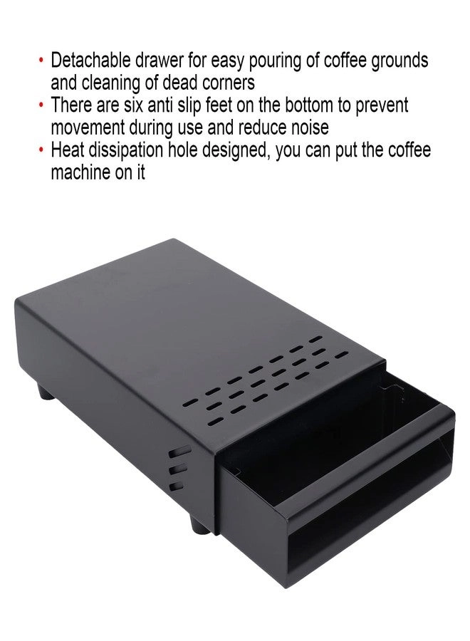 Coffee Knock Box - Removable Drawer Stainless Steel
