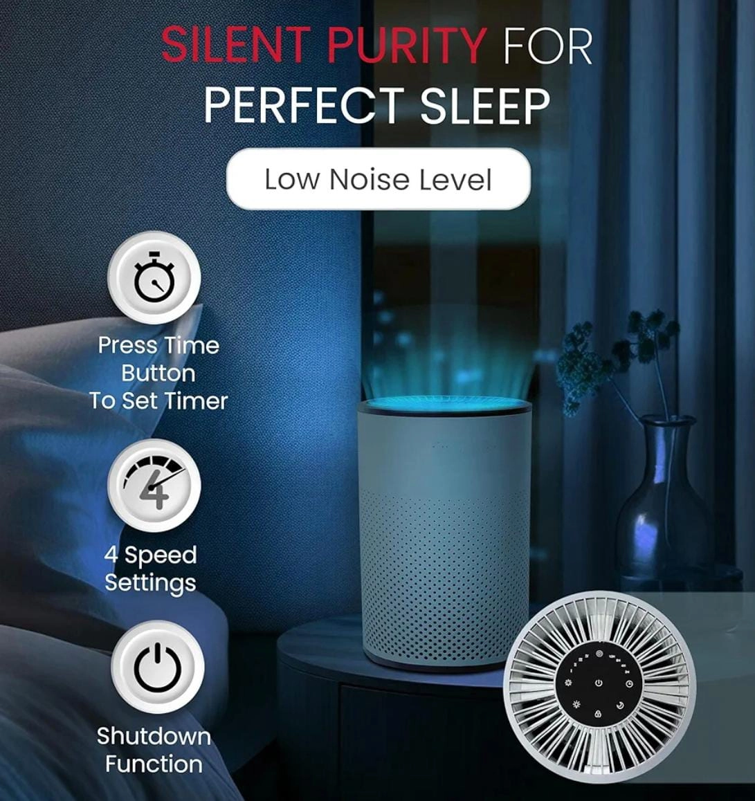 Air Purifier for Home - 14m² HEPA