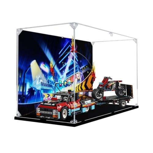 Figure Display Box - for 42106 Stu-nt Show for LE-GO