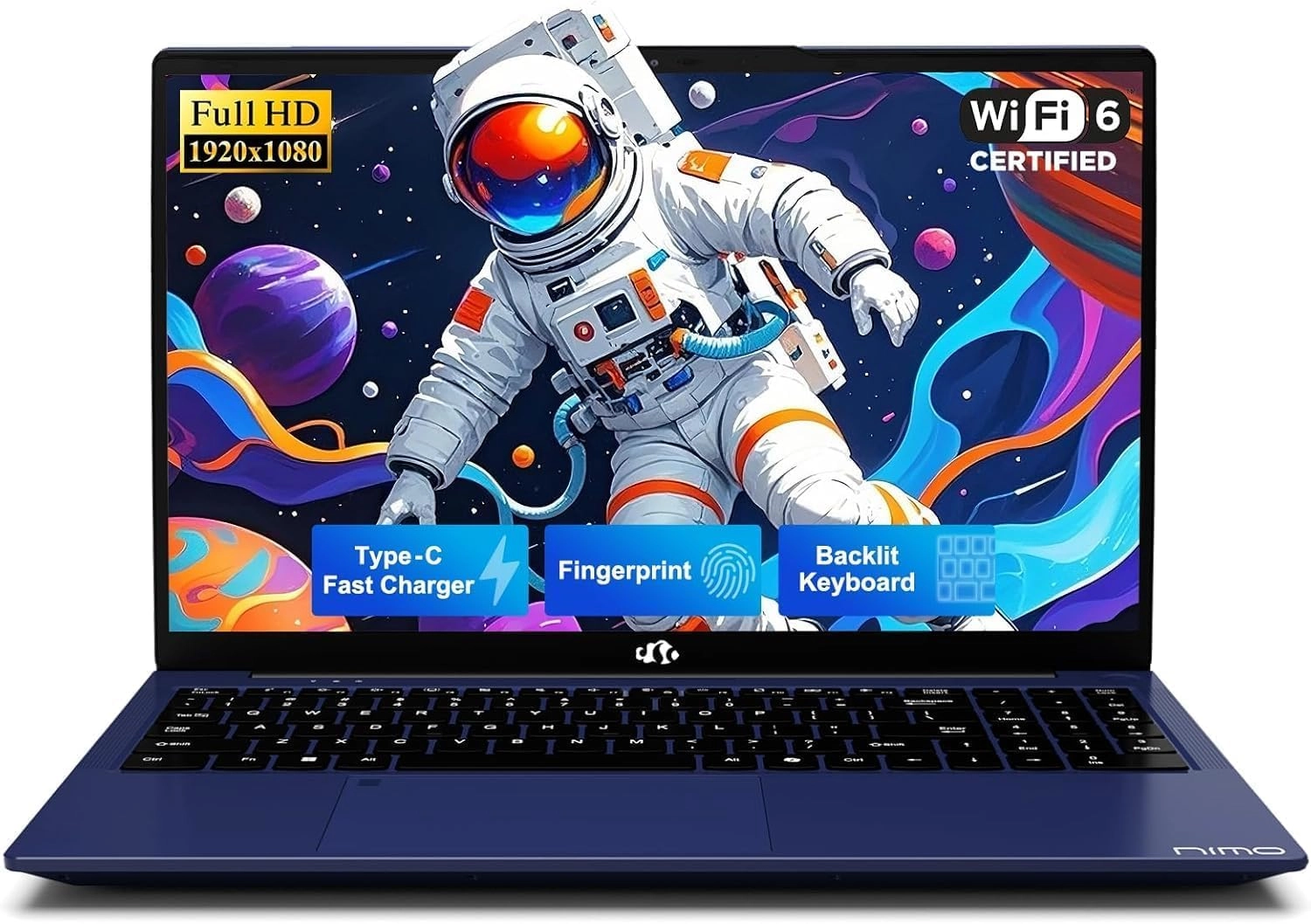 NIMO Student-Laptop N157 - 17.3'' N100 8GB DDR4 128GB SSD