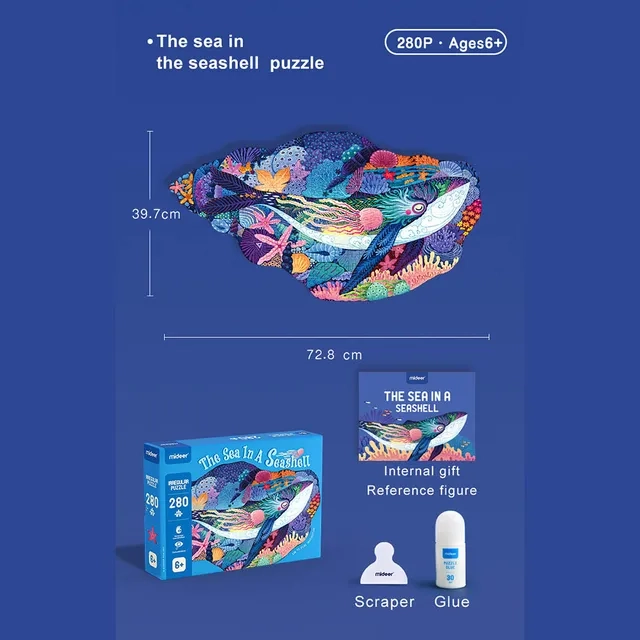 The Sea In A Seashell Puzzle (MD3183) - 280 pcs