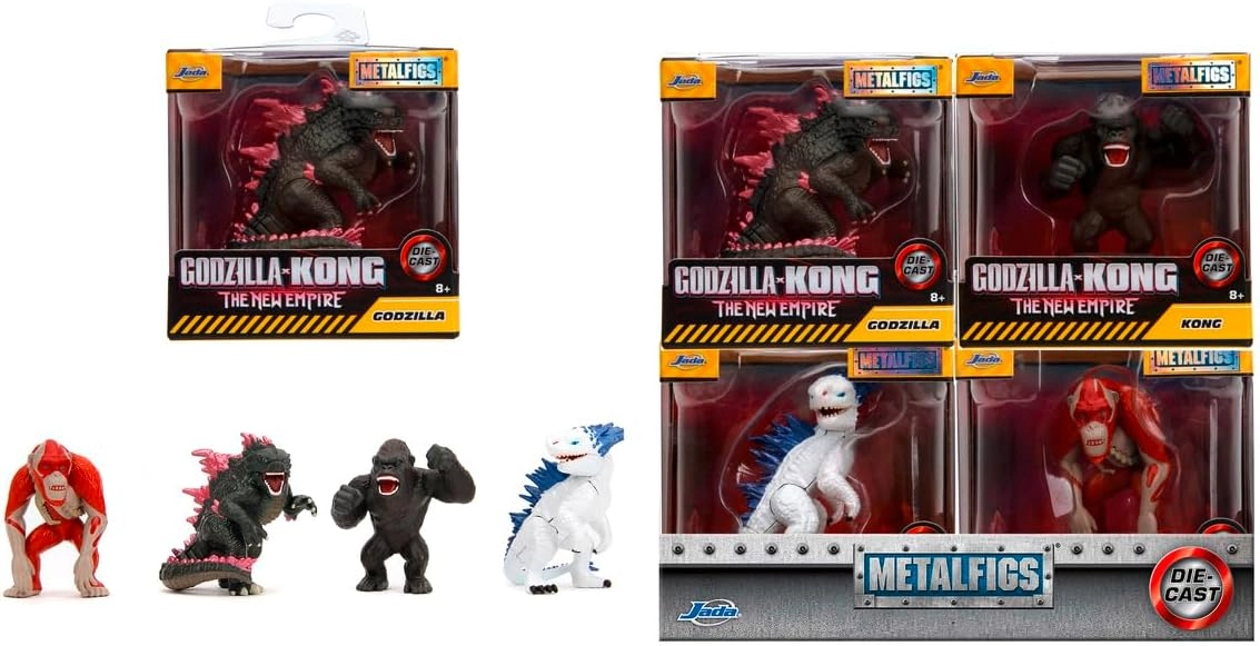 Jada Toys Godzilla x Kong - Monster Verse (6.5 cm)