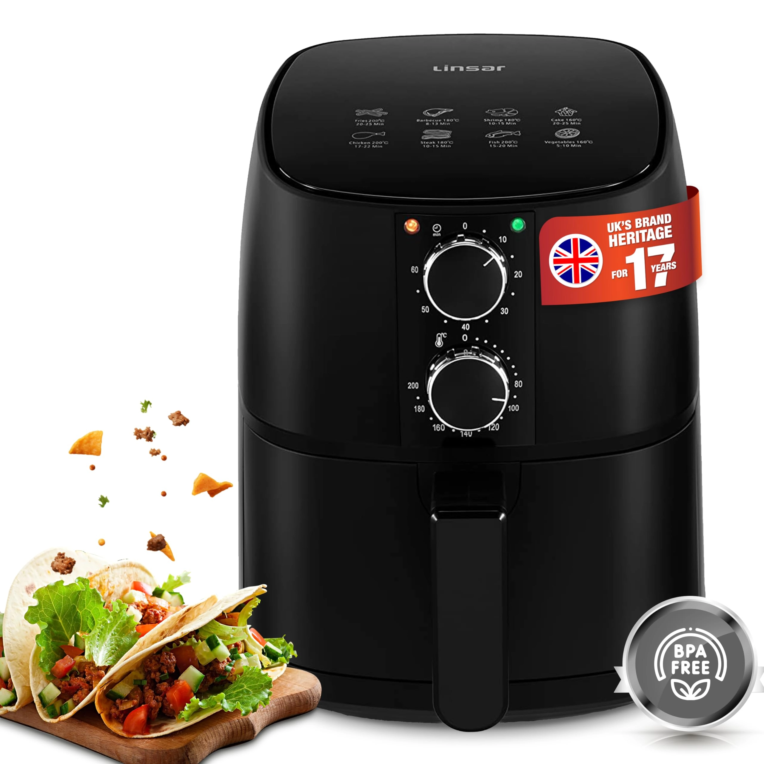 Linsar Hot Air Fryer 5060157792901