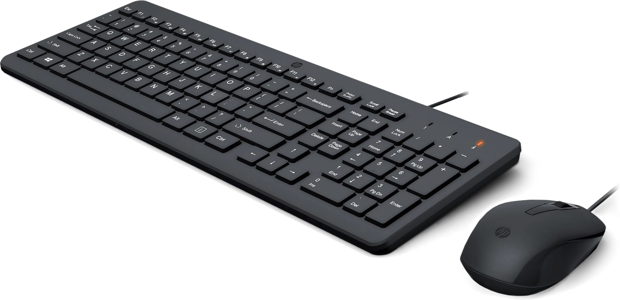 HP 150 Wired Mouse and Keyboard Combo - USB-A 1600 DPI