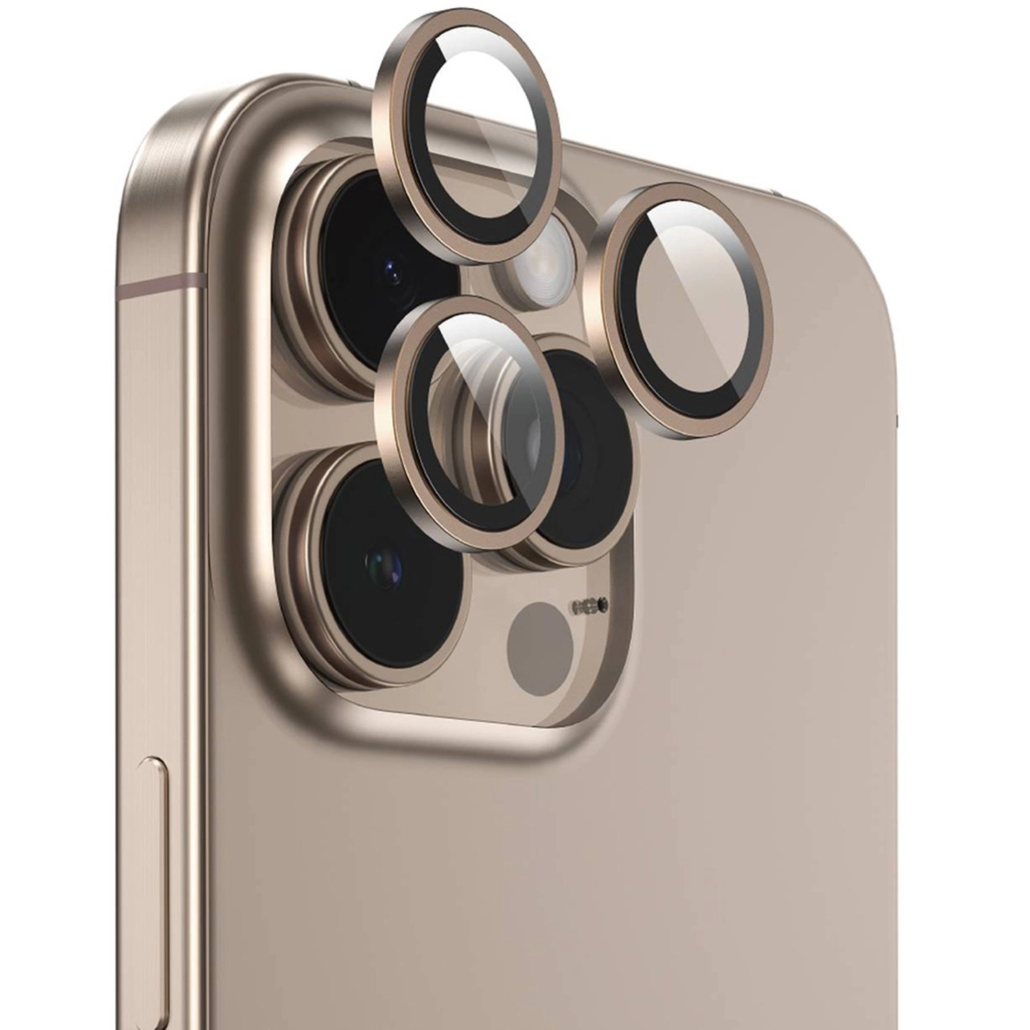 HD Tempered Glass Camera Lens Protector for iPhone 16 Pro / iPhone 16 Pro Max