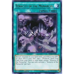 Yu-Gi-Oh! Tenacity of the Monarchs SECE-EN061 - 1st Edition