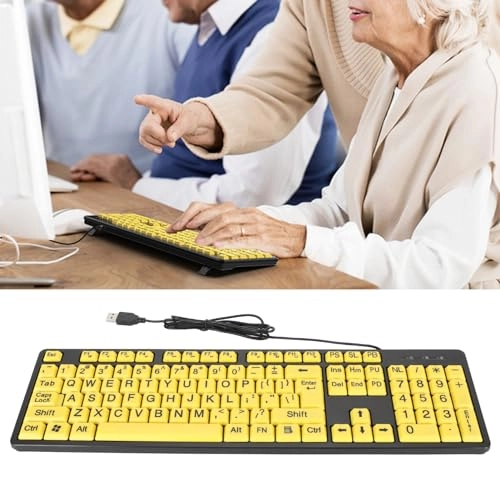 Large Print Keyboard - Wired