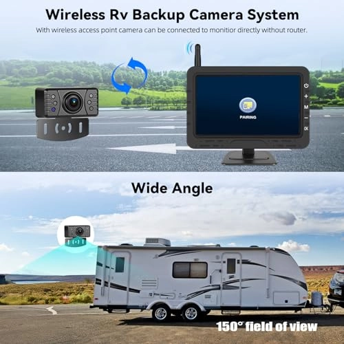 AHD Wireless Backup Camera - Night vision Wireless 600 x 480