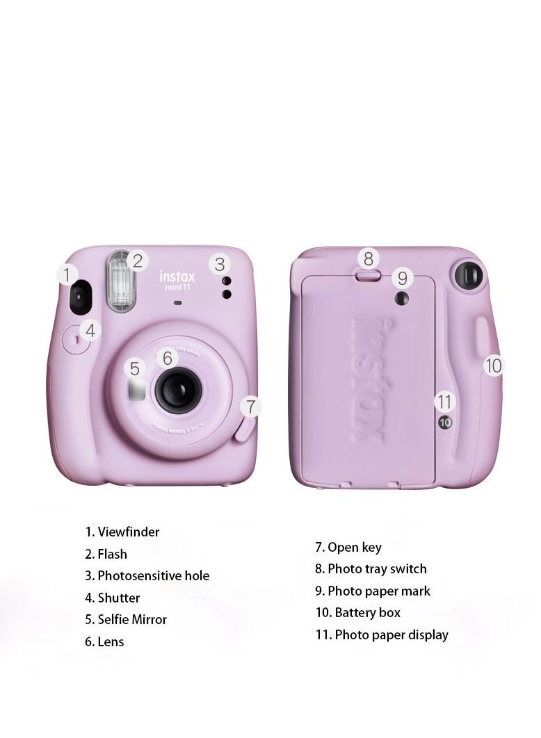 Mini 11 - Sky Blue + Film - Pack of 20