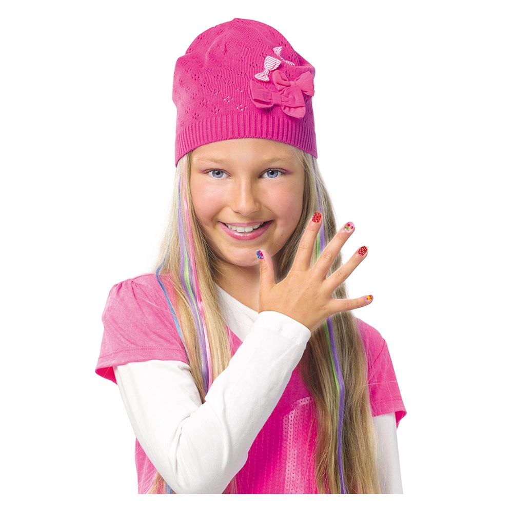 Decorate Your Nails - 10 x nails assorted gems 12 x paints