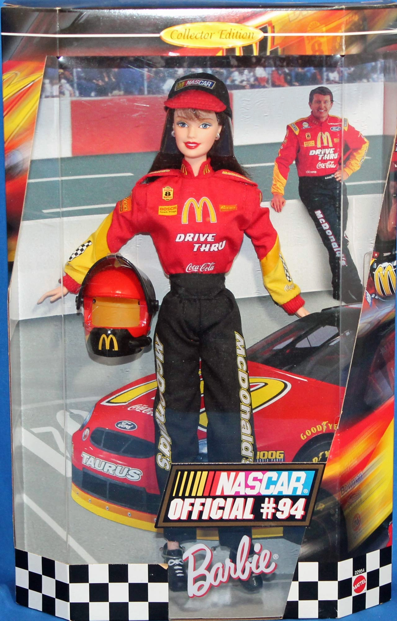 Barbie NASCAR Official # 94 - Collectible Special Edition Ages 15+