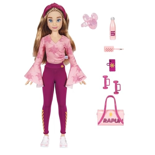 Rapunzel Fashion Doll - 11.5" Tall 13 Points of Articulation Ages 6+