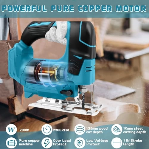 Cordless Jigsaw - 200W