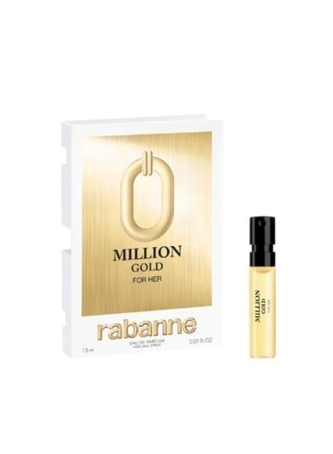 Rabanne Million Gold For Her Eau de Parfum - 1.5 ml
