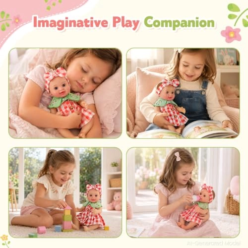 Nico Reborn Doll - 12 Inch Vinyl Ages 3+