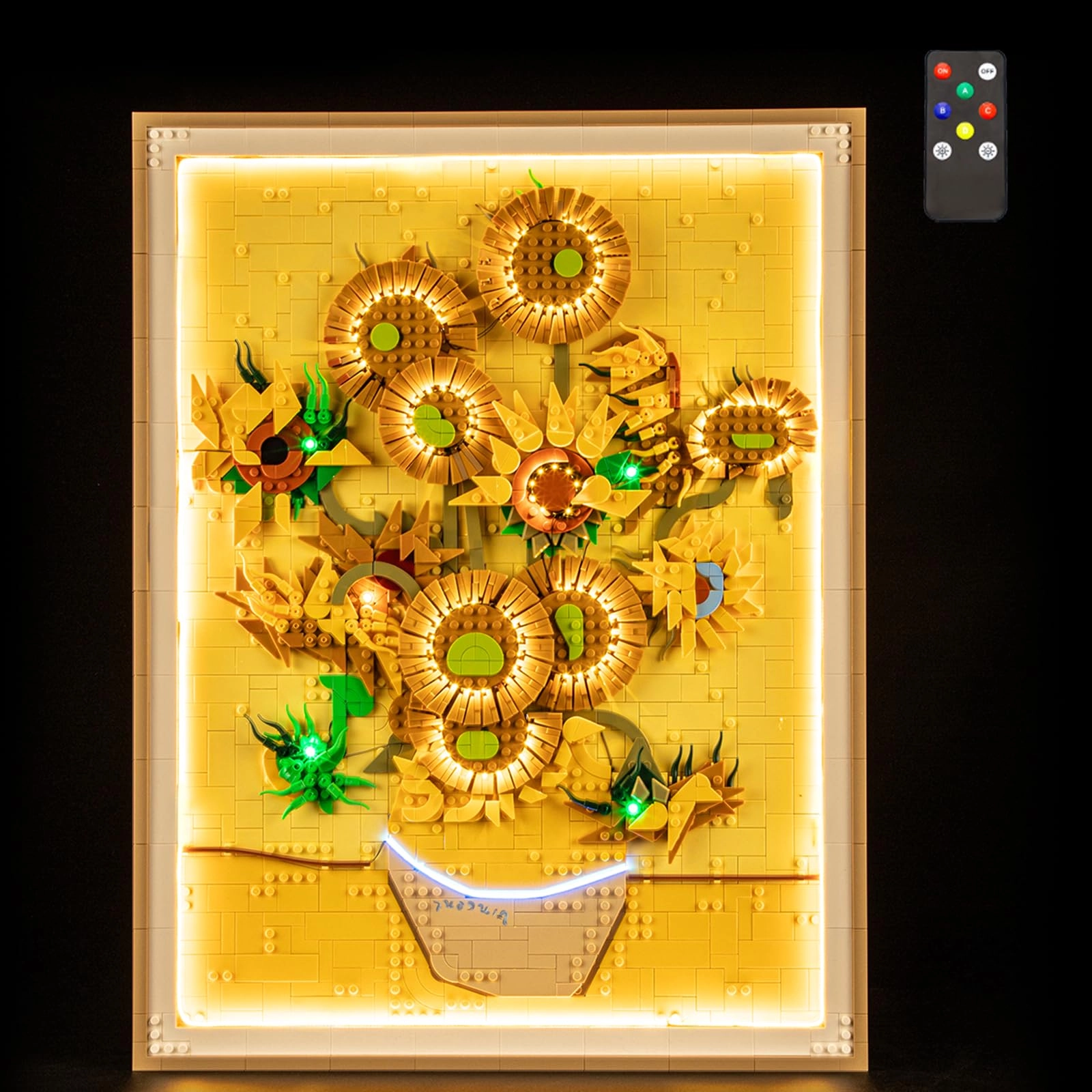 31215 Vincent-Van-Gogh Sunflowers - Led Lighting Kit