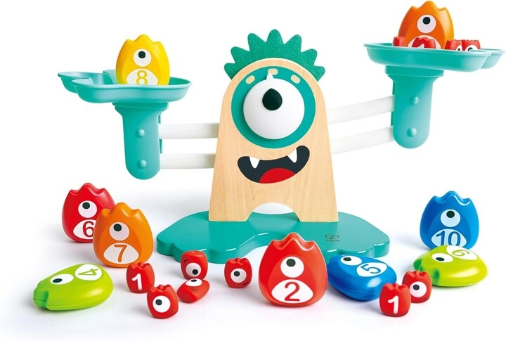 Learn to Count Monster Math Measuring Scale - Suitable for 3 years & above 22pcs